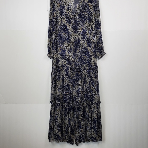 Elizabeth & James Silk Marilyn Maxi Dress Size: 10 - Picture 5 of 14